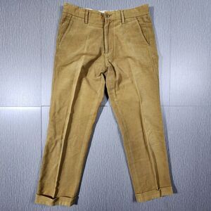 Norse Projects Mens 28x28 Haga Brushed Moleskin Tan Chino Pants N25-0298